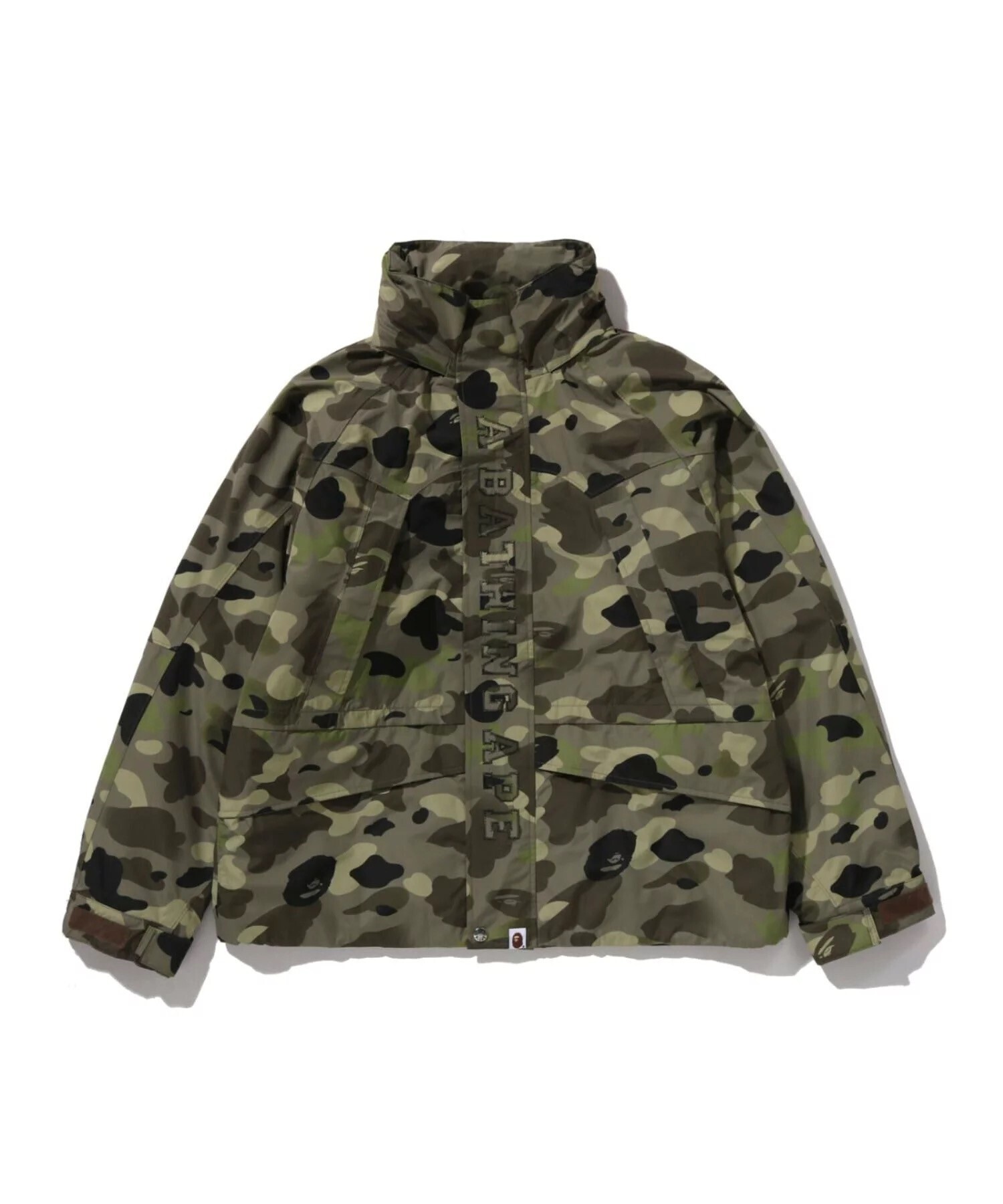 A BATHING APE GRADATION CAMO 2 IN 1 SNOWBOARD JACKET