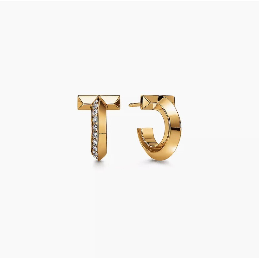 Tiffany T ワン フープ ピアス