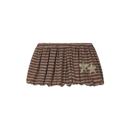 asif CALIE STRIPE STAR BALLOON SHORTS