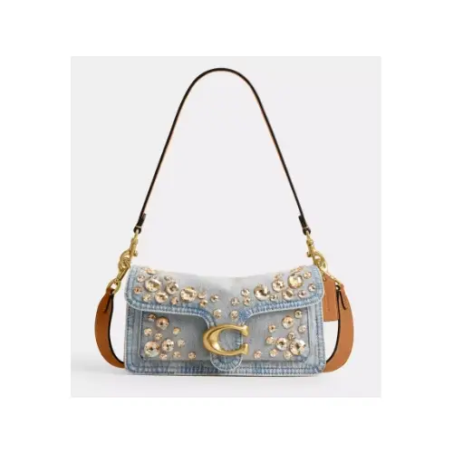 COACH タビー ショルダー バッグ 26・クリスタル
