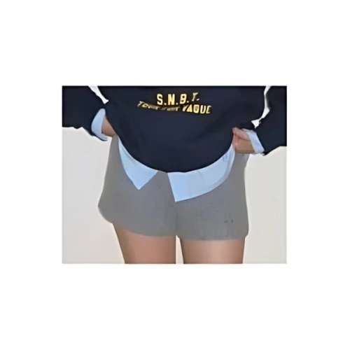 SINOON ANGORA KNIT SHORTS