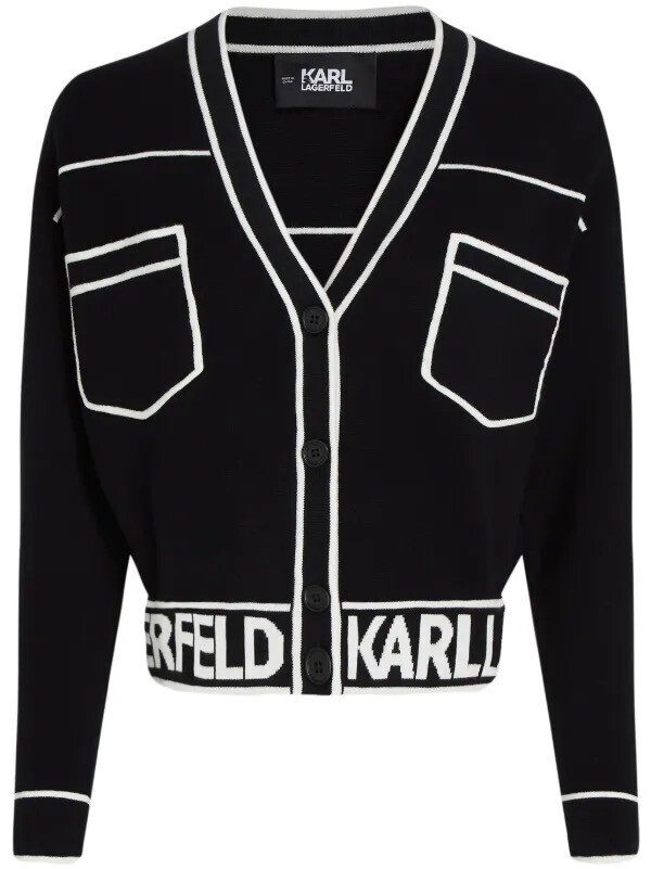 Karl Lagerfeld クロップド カーディガン