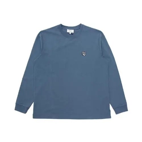 Maison Kitsune フォックス ヘッド 長袖Tシャツ