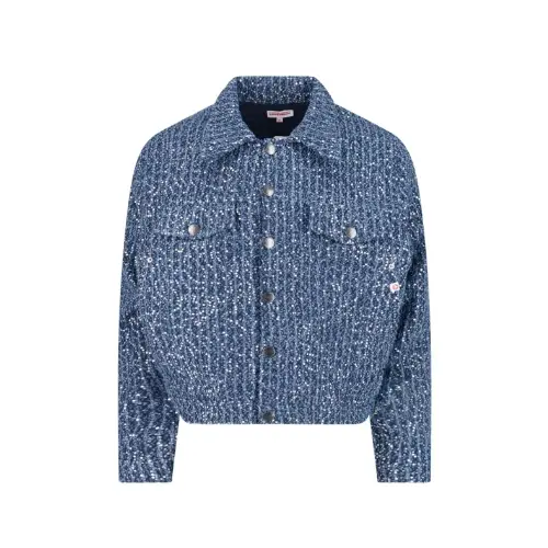 Charles Jeffrey LOVERBOY sequin-embellished denim jacket