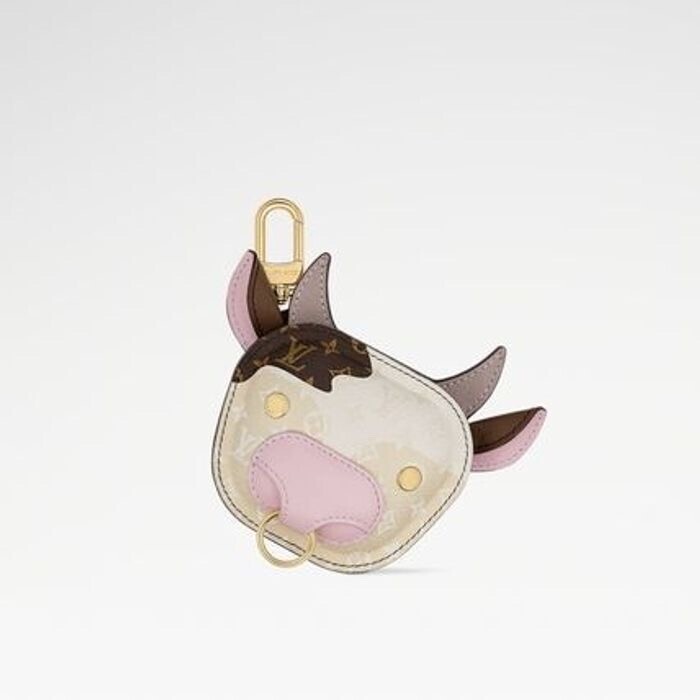 LOUIS VUITTON バッグチャーム 牛