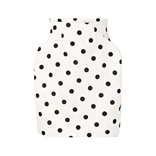 NINA RICCI TAFFETA HIGH-WAISTED MINI SKIRT