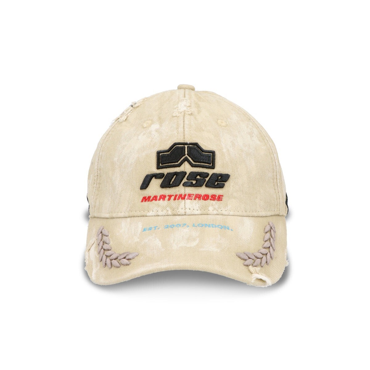 MARTINE ROSE ROLLED BACK CAP