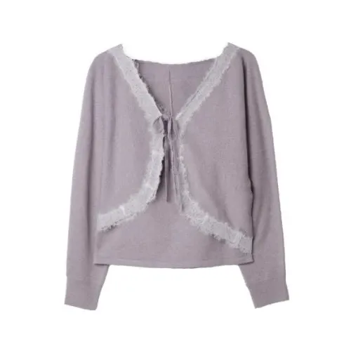 Her lip to Gina Lace-Knit Ensemble