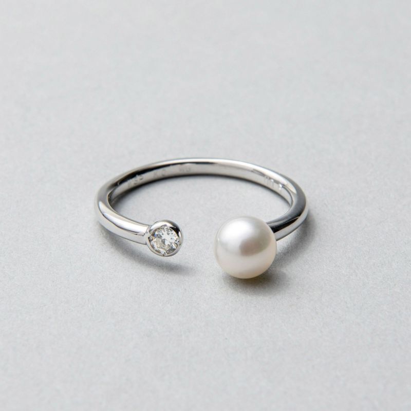 Pearl for Life Carina あこや真珠 フォークリング
