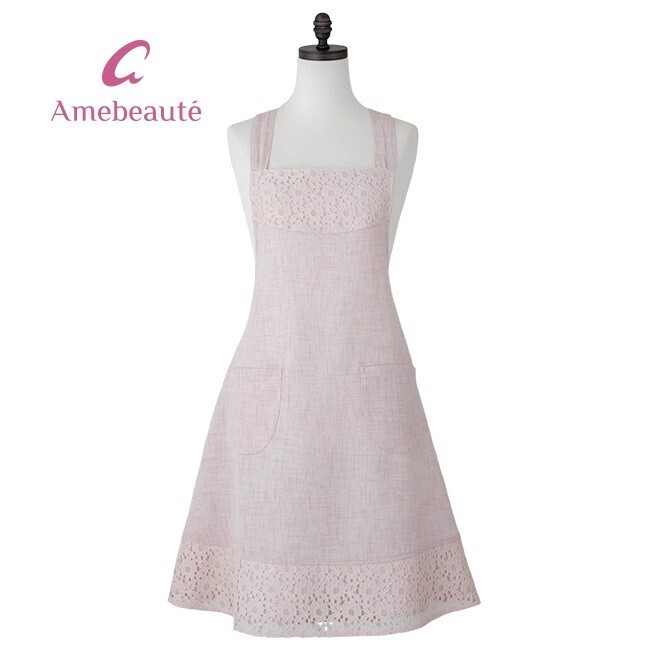 Amebeaute トワルレースエプロン