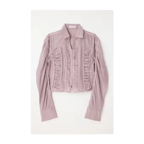 LAGUA GEM SHIRRING COMPACT シャツ