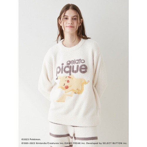 gelato pique ベビモコジャガードプルオーバー