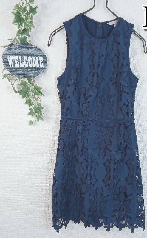 H&M ノースリーブレースワンピース