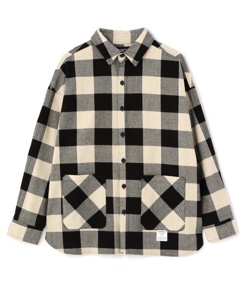 AVIREX 【WEB&DEPOT限定】BROCK CHECK SHIRT / ブロック チェック シャツ