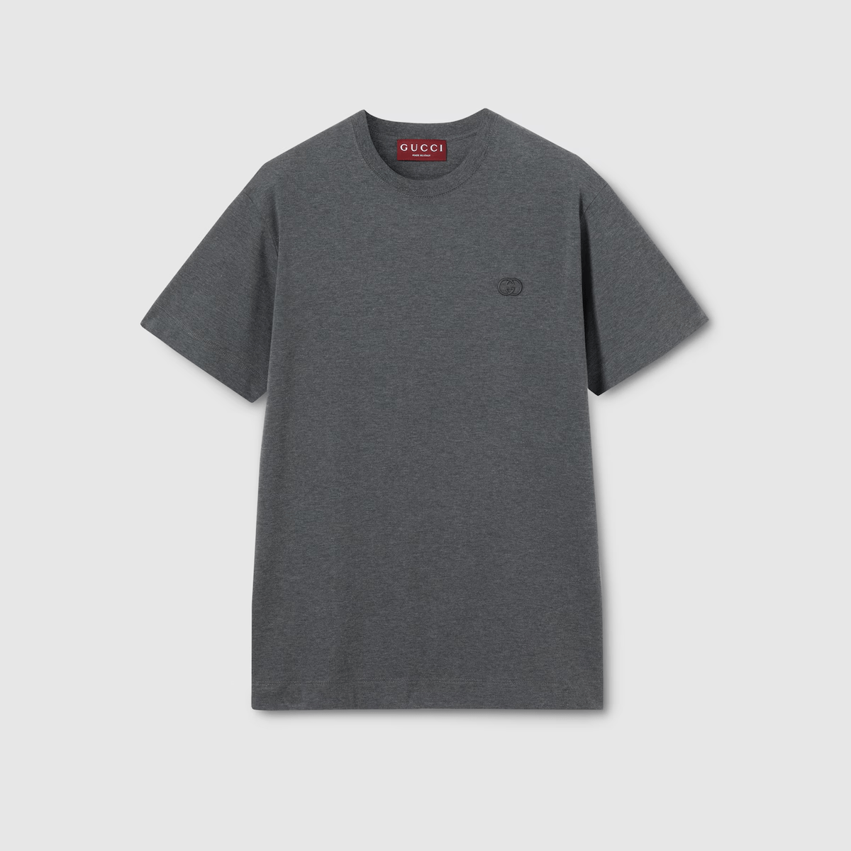GUCCI エンブロイダリー付き コットンジャージー Tシャツ