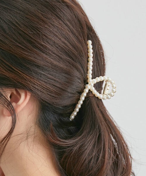 ViS パールヘアクリップ