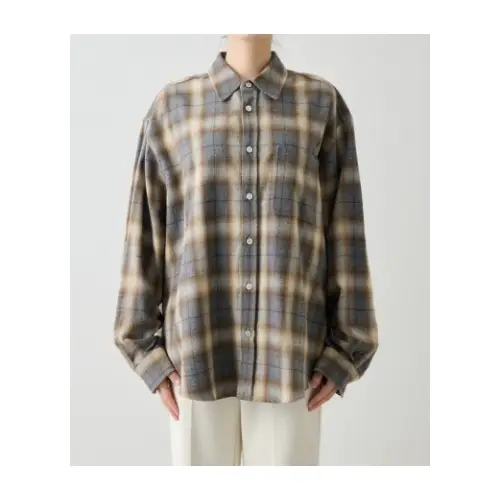 Whim Gazette FLANNELチェックシャツ