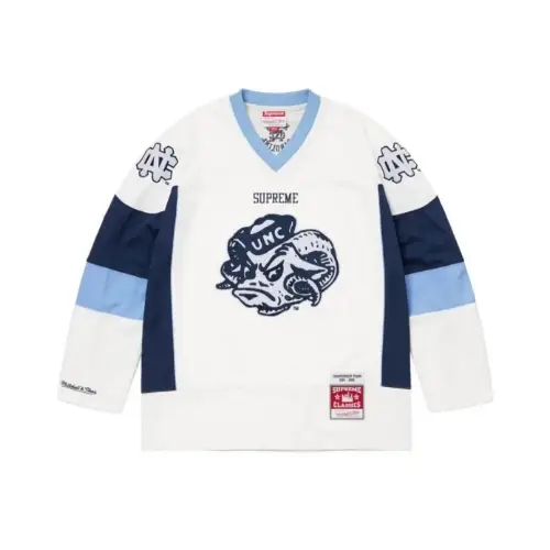 Supreme × Mitchell & Ness NCAA Hockey Jersey
