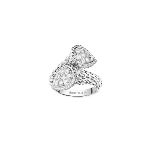 Boucheron セルパンボエム トワエモア リング