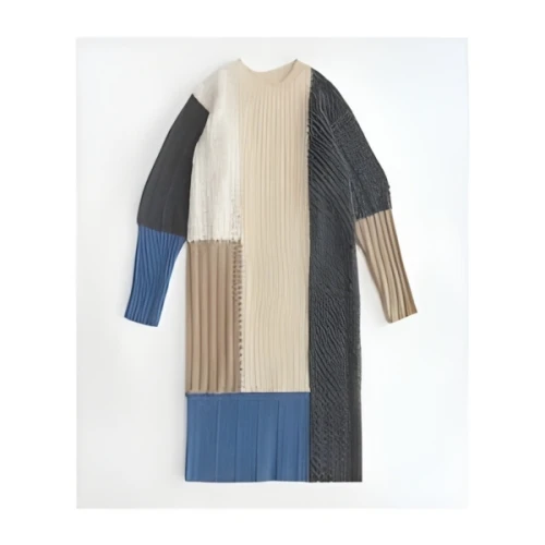 MAISON SPECIAL Blocking Knit Dress