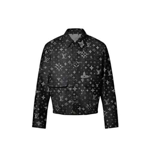 LOUIS VUITTON モノグラムプリントデニムジャケット