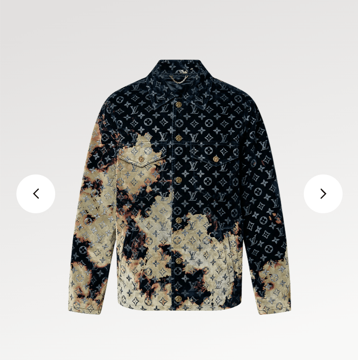 LOUIS VUITTON モノグラムデニムジャケット