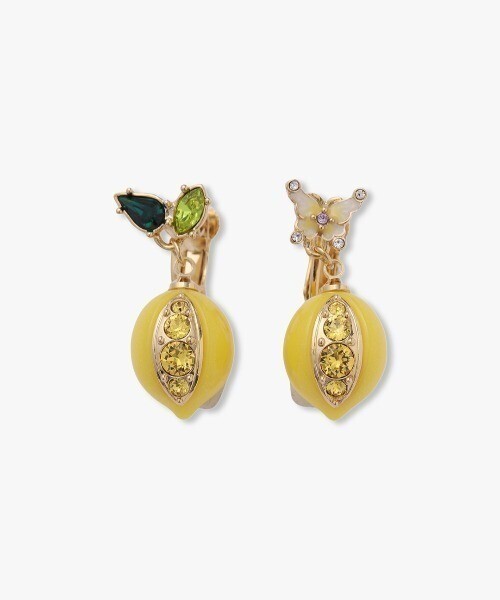 ANNA SUI レモンモチーフ イヤリング