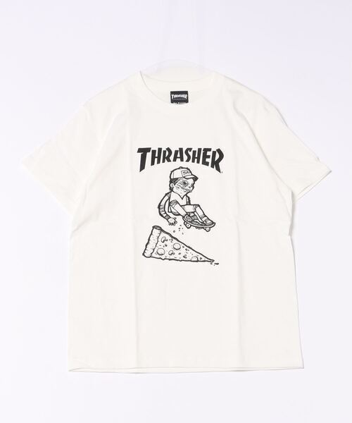 THRASHER PIZZA S/S T-SHIRTS