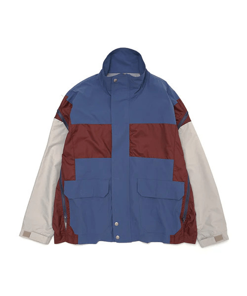 FACETASM NYLON ZIP JACKET