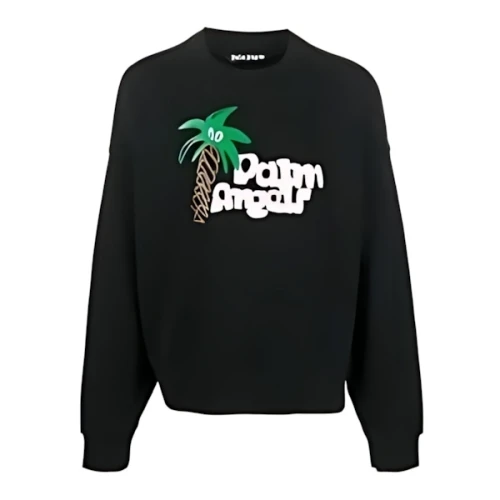 Palm Angels LOGO OVER TEE/SKETCHY CLASSIC CREW NECK TEE