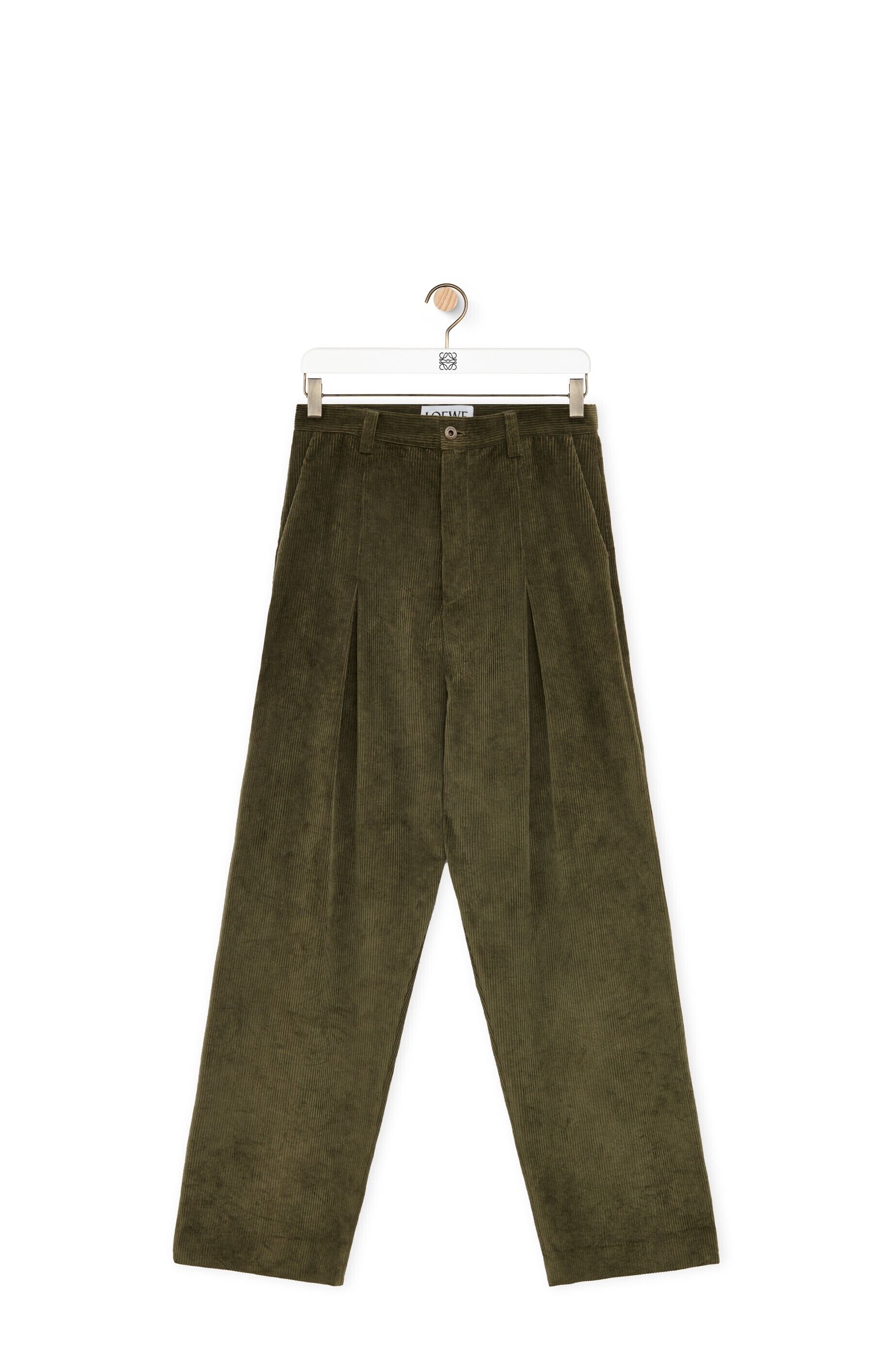 LOEWE ロークロッチ トラウザーズ（コットン&カシミア）