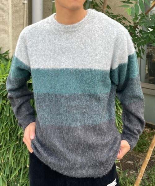 Ciaopanic グラデーションモヘアプルオーバー