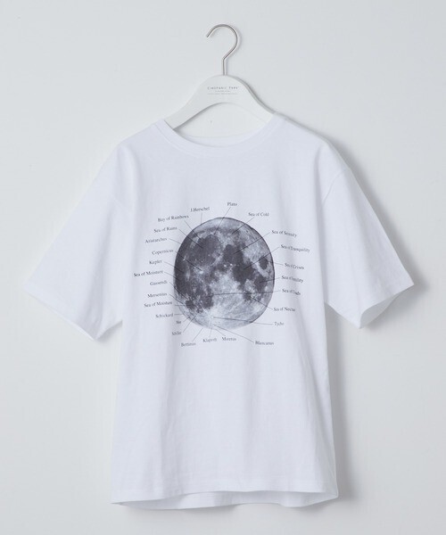 CIAOPANIC TYPY ムーンクレーターロゴプリントTee