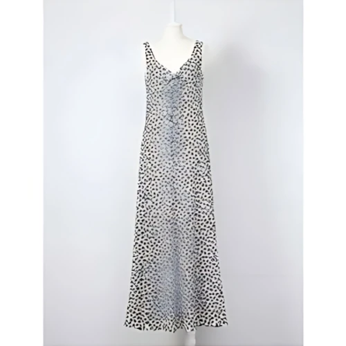 Rosarymoon Flower Crepe Dress