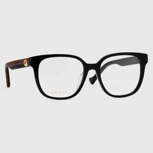 GUCCI オンライン限定 スクエア オプティカルフレーム