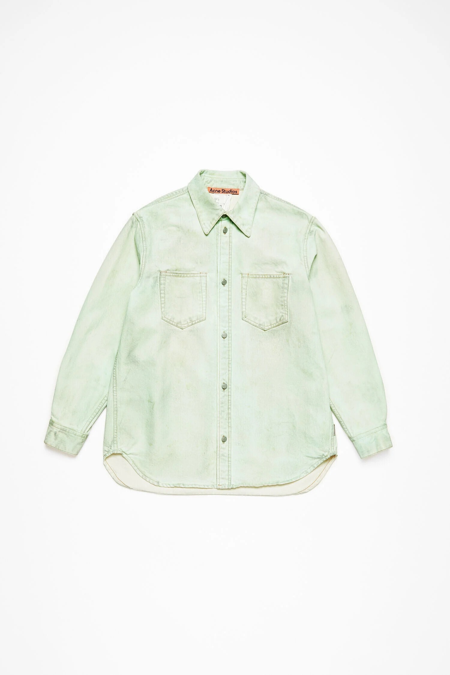 Acne Studios デニムボタンアップシャツ - リラックスフィット