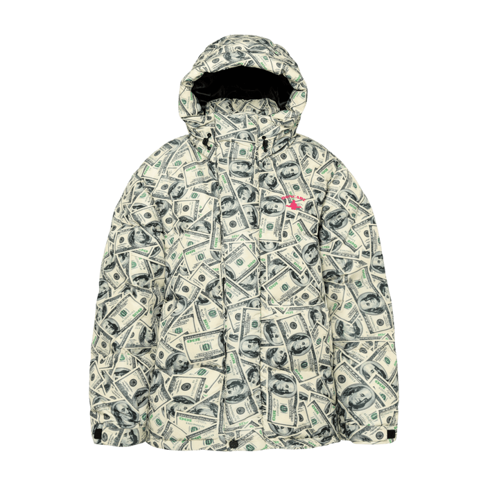DONCARE "DOLLAR BILL DOWN JACKET"