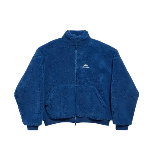 Balenciaga 3B Sports Icon Ski Zip-Up Fleece Jacket