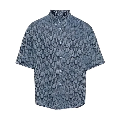 KENZO Seigaiha デニムシャツ