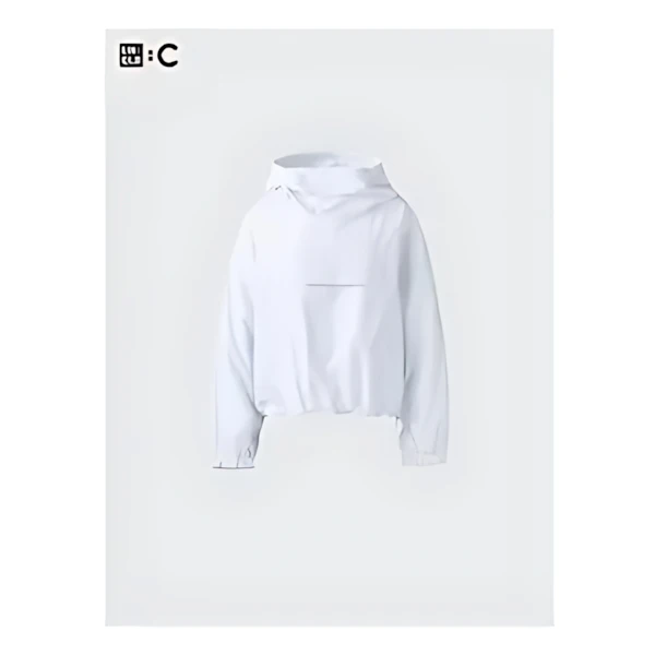 UNIQLO : C フーデッドプルオーバーシャツ