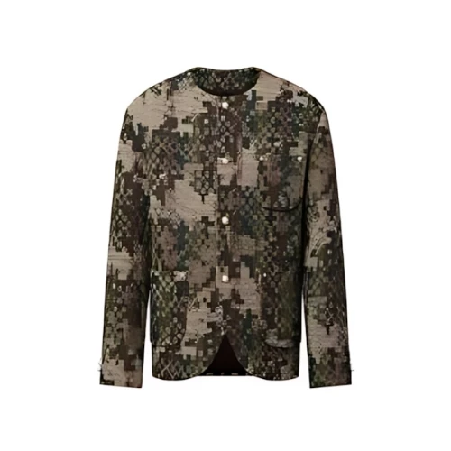 LOUIS VUITTON シックカラーレスカシミヤプレンドダミエツイード