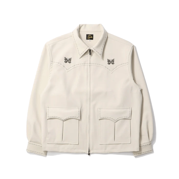 NEEDLES WESTERN SPORT JACKET - PE/PU DOUBLE CLOTH