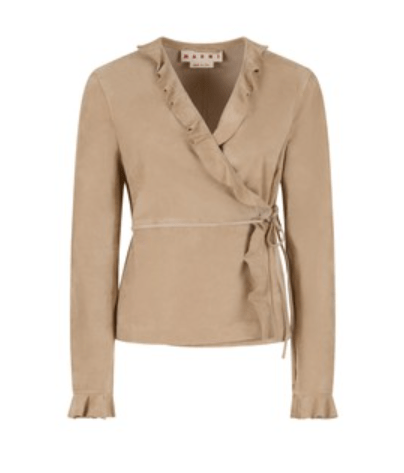 MARNI ラッフル ラップジャケット