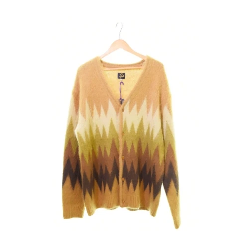 NEEDLES Mohair Cardigan Zigzag