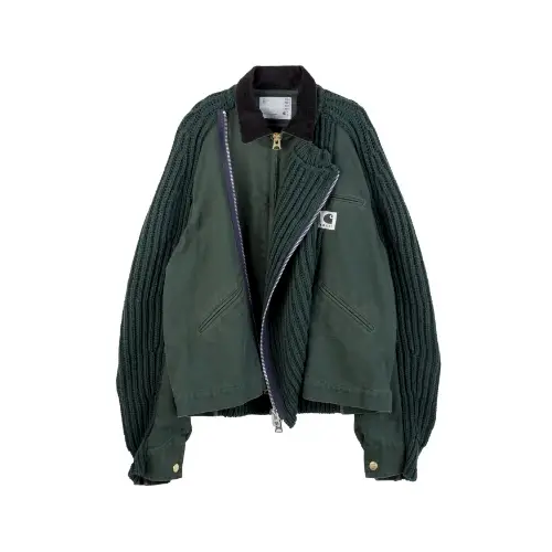 sacai × Carhartt WIP Wool Knit Blouson