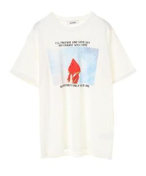 NiCORON 青空フォトプリントTシャツ