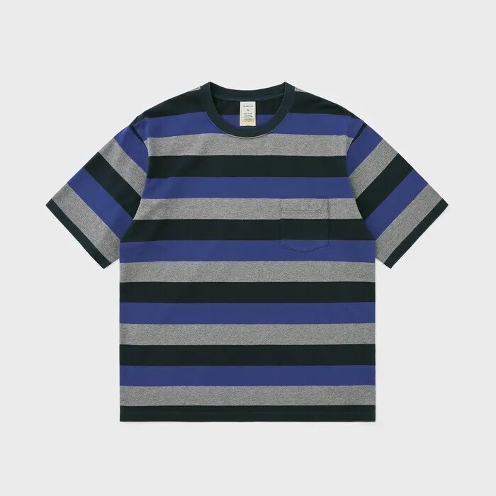 Khakis Block S/S Tee Navy