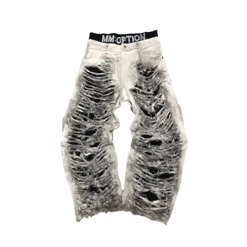 MM:OPTION noise denim pants