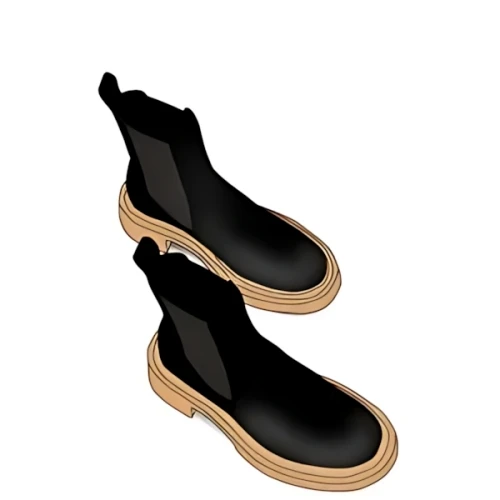 LOEWE チェルシー ブーツ (カーフ)