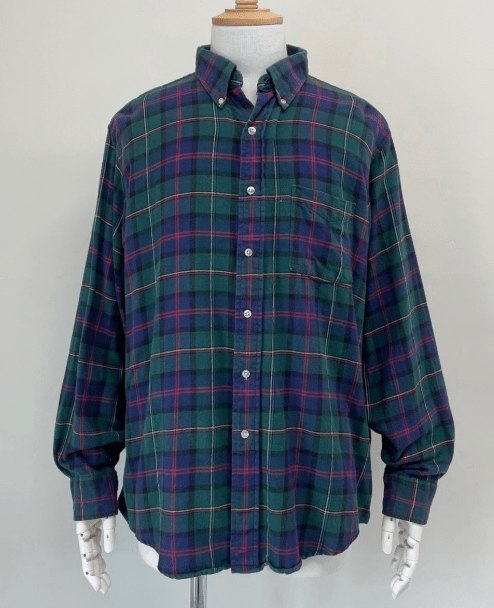 L.L.Bean 90s USA製 L.L.Bean チェック ネルシャツ